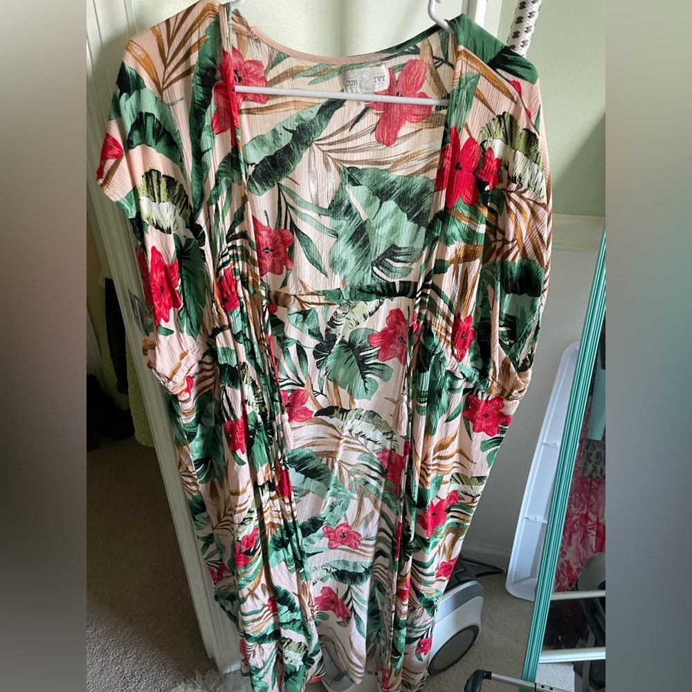 Floral Shaw/ cover up